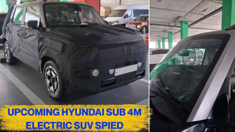 Hyundai's New EV Spied Ahead of Diwali: A Direct Punch EV Rival