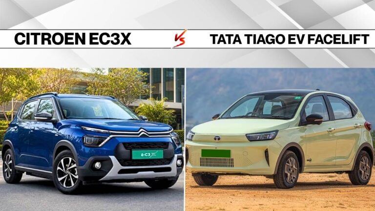 Citroen ë-C3X vs Tata Tiago EV — Is 45km Extra Range Worth ₹2.5 Lakh?