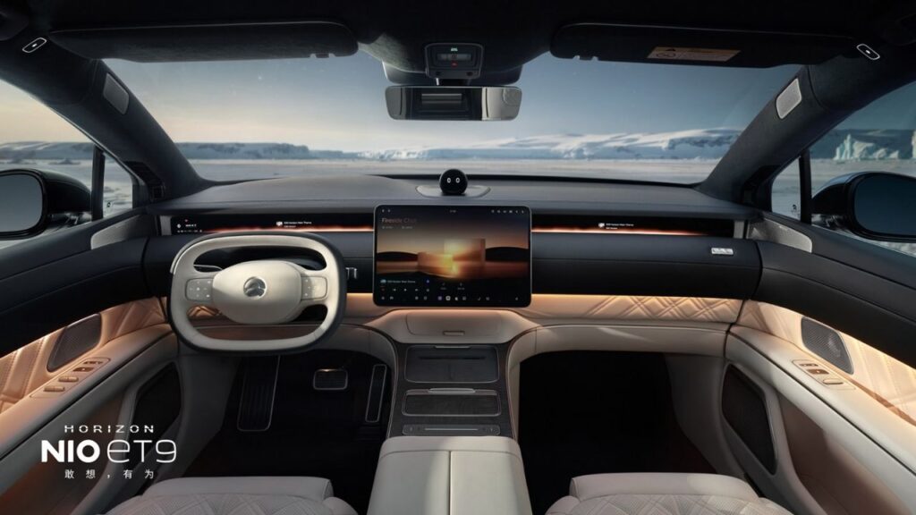 nio et9 horizon edition interior