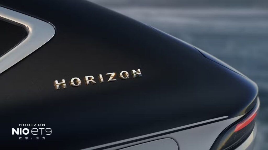 nio et9 horizon edition logo