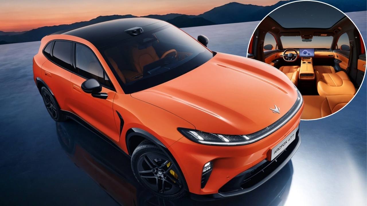 Arcfox Alpha T7 Spied With Futuristic Cabin, Huawei Tech, Up to 715 km Range