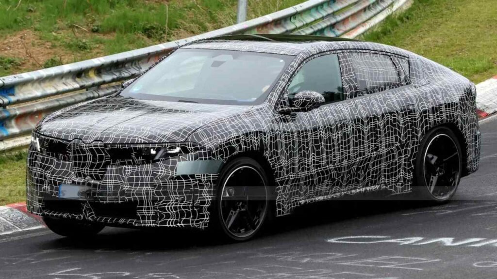 BMW iX4 Spotted