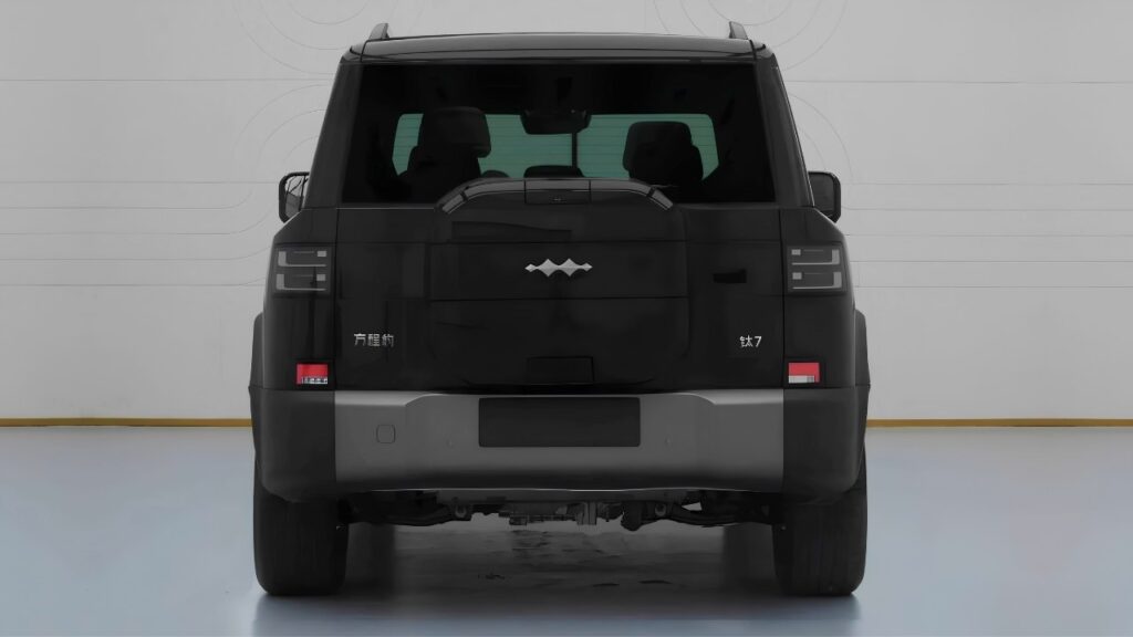BYD Ti7 rear design
