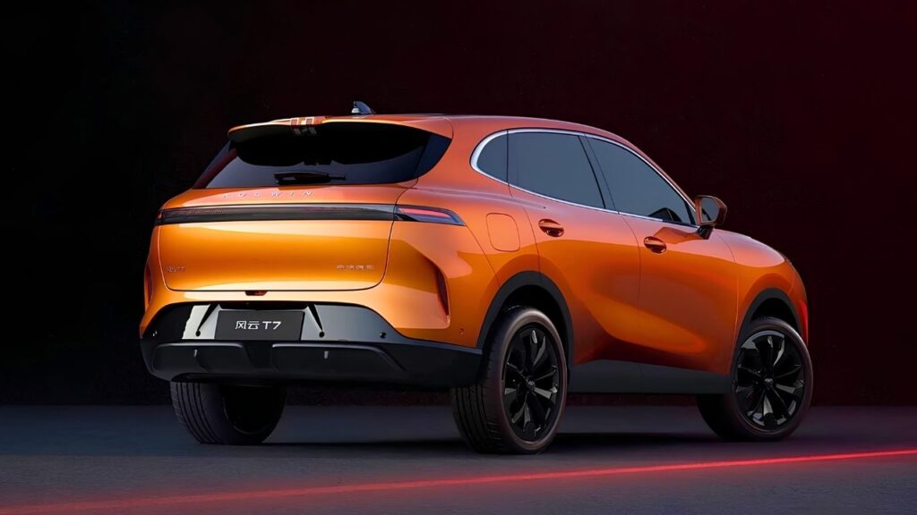 Chery Fulwin T7 Pre-Sale rear design