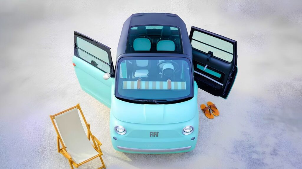 Fiat Topolino EV Top view