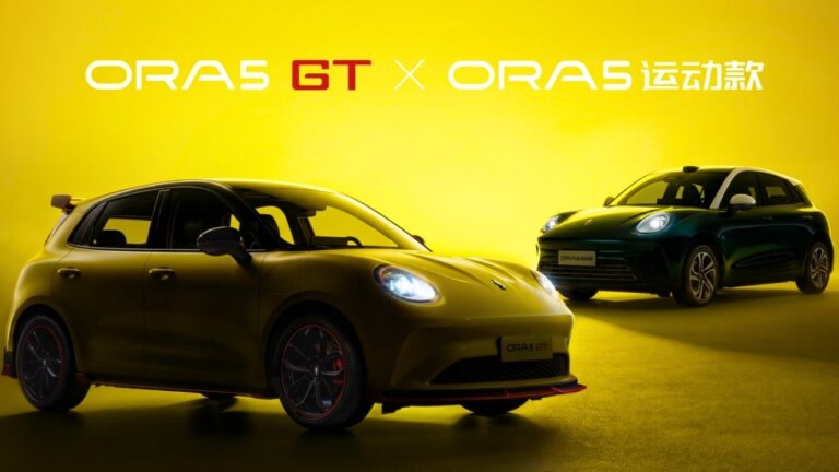 GWM Ora 5 GT & Sport Teased: Up to 580 km Range, 201 hp, LiDAR and More