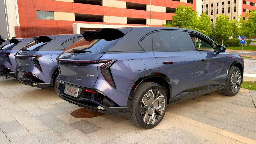 Hongqi Tiangong 08 rearview