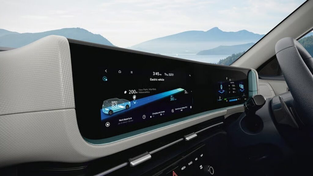 Hyundai Creta Electric Dashboard
