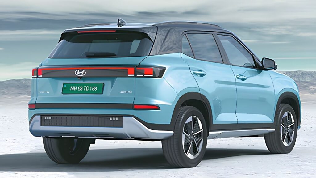 Hyundai Creta Electric rear design