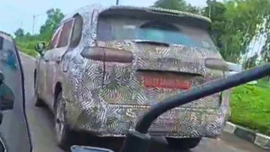 JSW MG Hector Hawk EV rear design