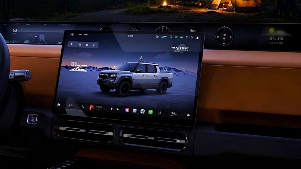 Jetour Zongheng F700 Display