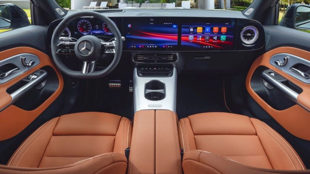 New-gen Mercedes-Benz GLB EV Interior
