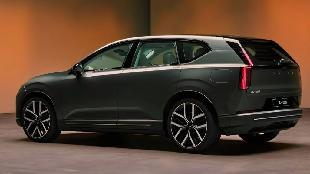 Volvo EX60 Rear Design