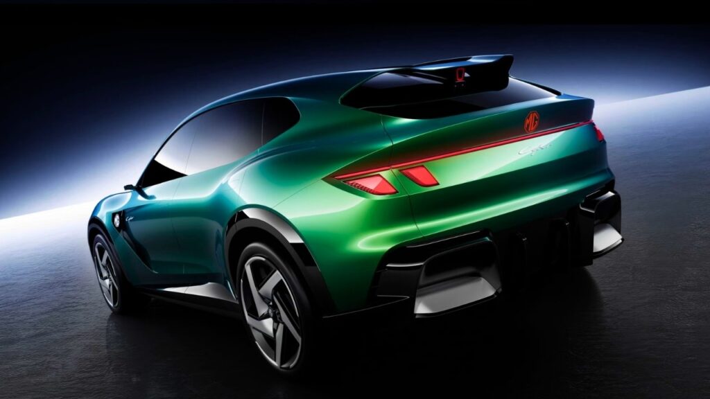 mg cyber concept evs