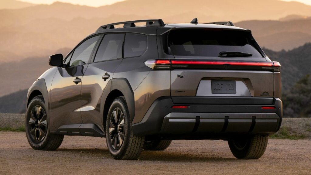 2027 Toyota bZ Woodland rear design