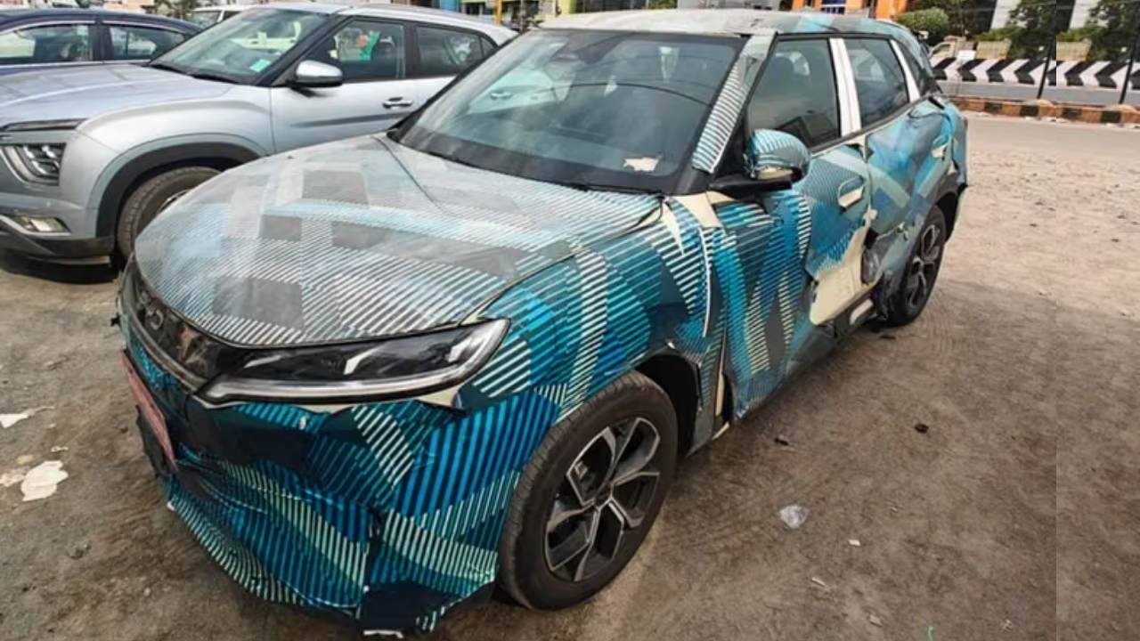 BYD Atto 2 EV Spied on Indian Roads Wearing Camouflage, Launch Likely Soon