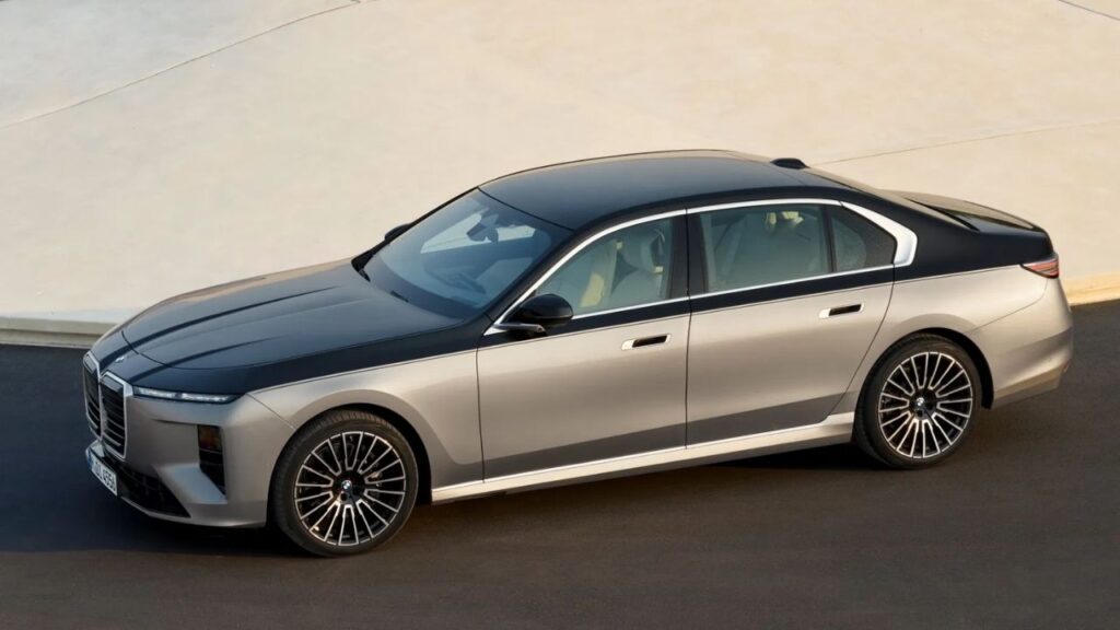 Bmw 7 series topview