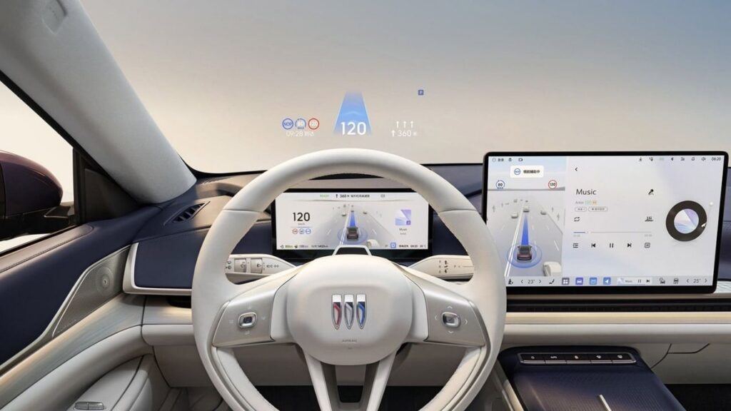 Buick Electra L7 EV Dashboard