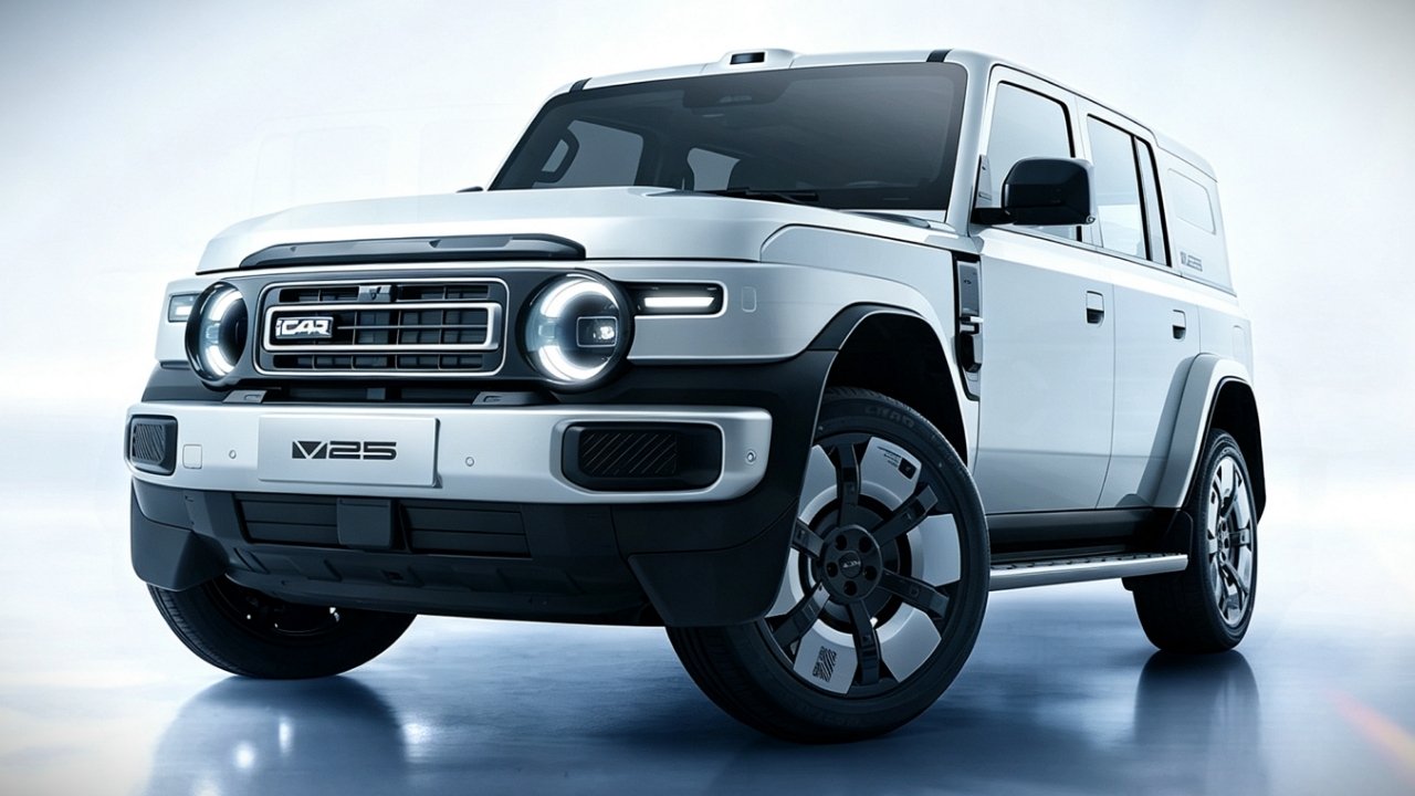 Chery iCar V25 EREV SUV to Preview on August 14 in Chengdu