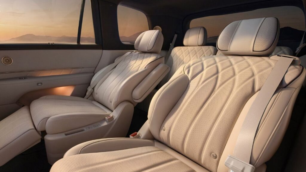 Epicland X9 rear seating