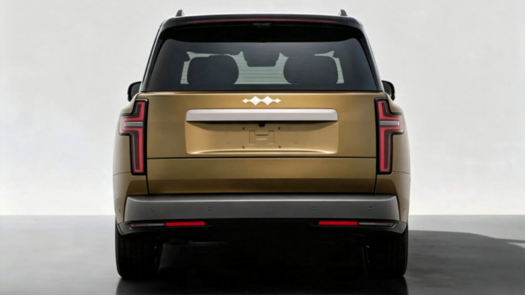 Fangchengbao Ti9 rear design