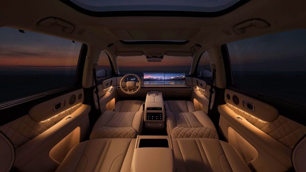 GWM Wey V8X Interior