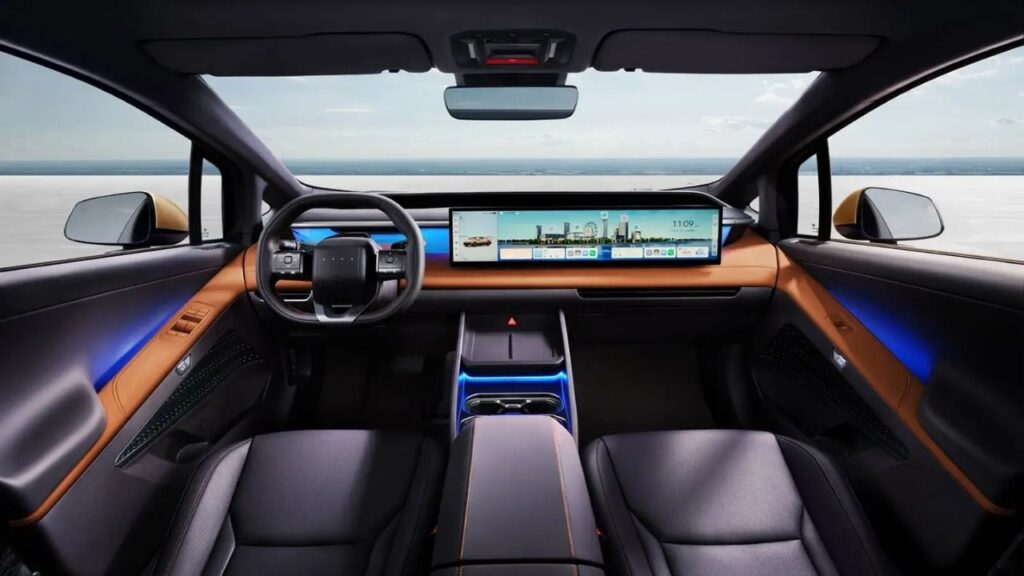 Hyundai’s Ioniq V Cabin