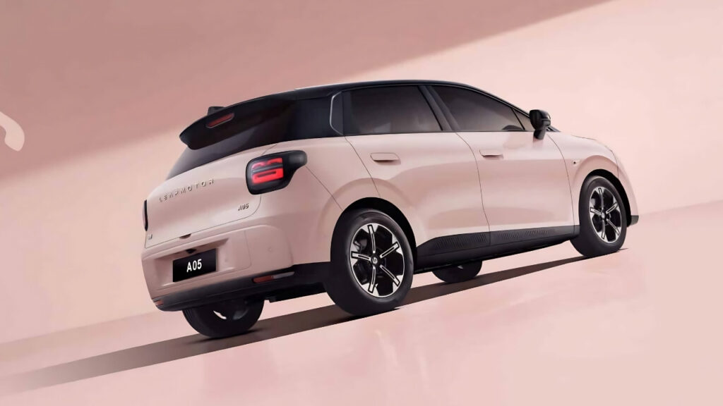Leapmotor A05 EV rear design
