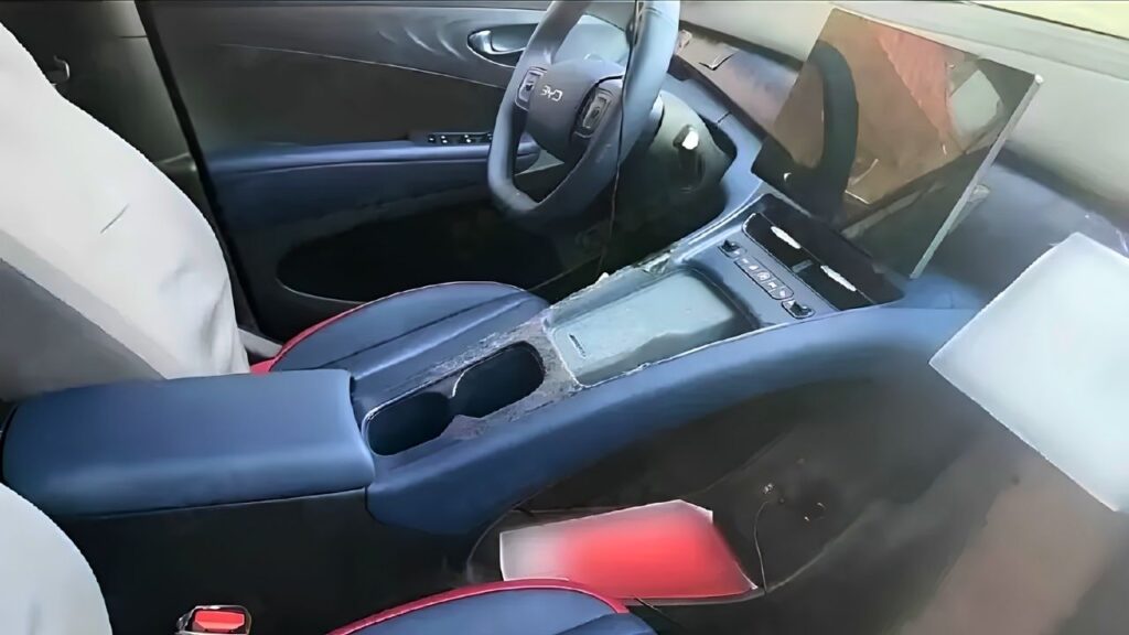 New BYD Seagull Cabin exposed