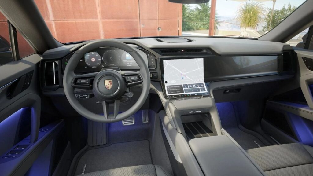Porsche Cayenne Electric Cabin