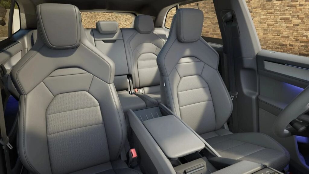 Porsche Cayenne Electric India seats