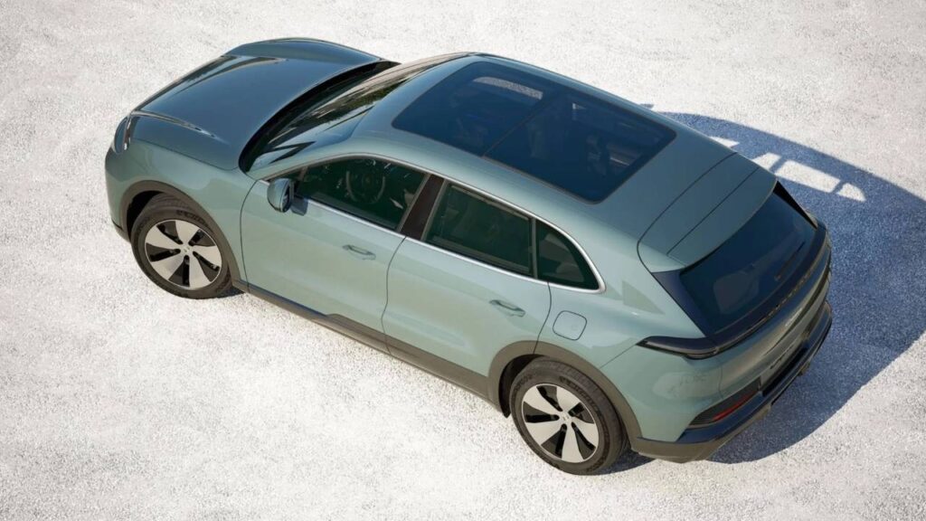Porsche Cayenne Electric TopView