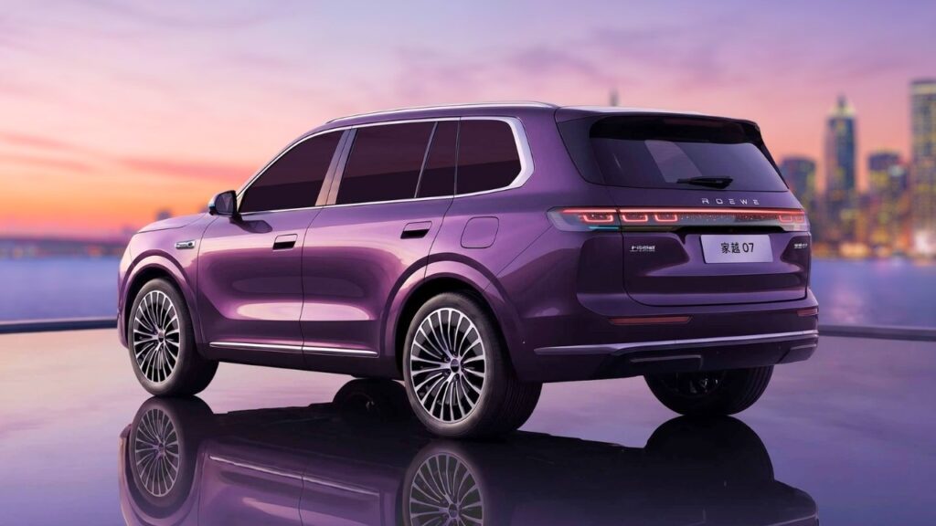 Roewe Jiayue 07 rear design