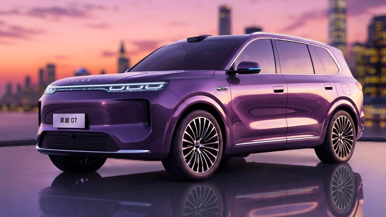 SAIC To Unveil Roewe Jiayue 07 On August 13: Futuristic Design Meets AI Technology