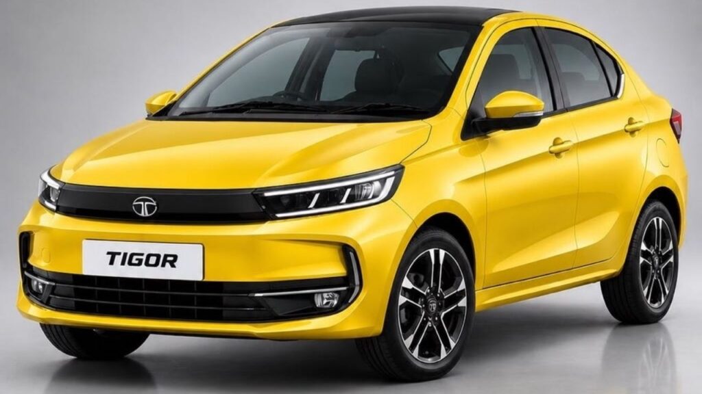 Tigor ev facelift render
