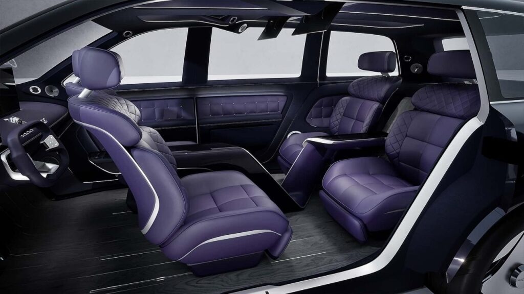 genesis gv90 Seating Layout
