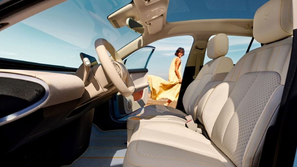 nio firefly ev special edition interior