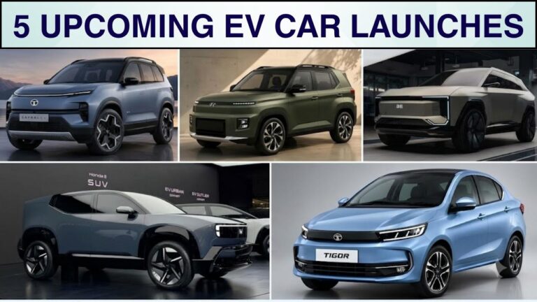 5 Upcoming EV Car Launches That Every Indian Car Buyer Should Watch
