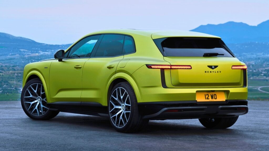 Bentley Torcal EV rear look