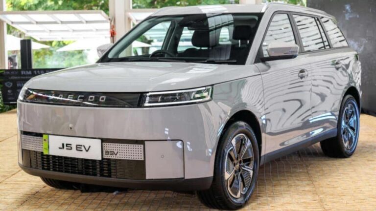 Jaecoo J5 EV Launched in Malaysia at RM118,800: First Look at Features, Range and Specs