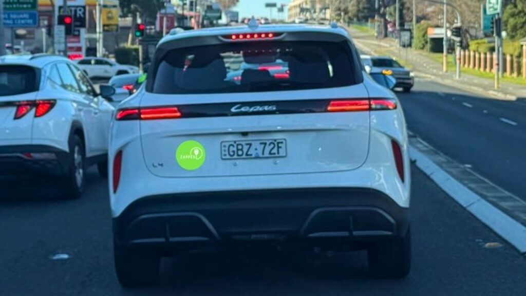 Lepas L4 EV spotted in Australia