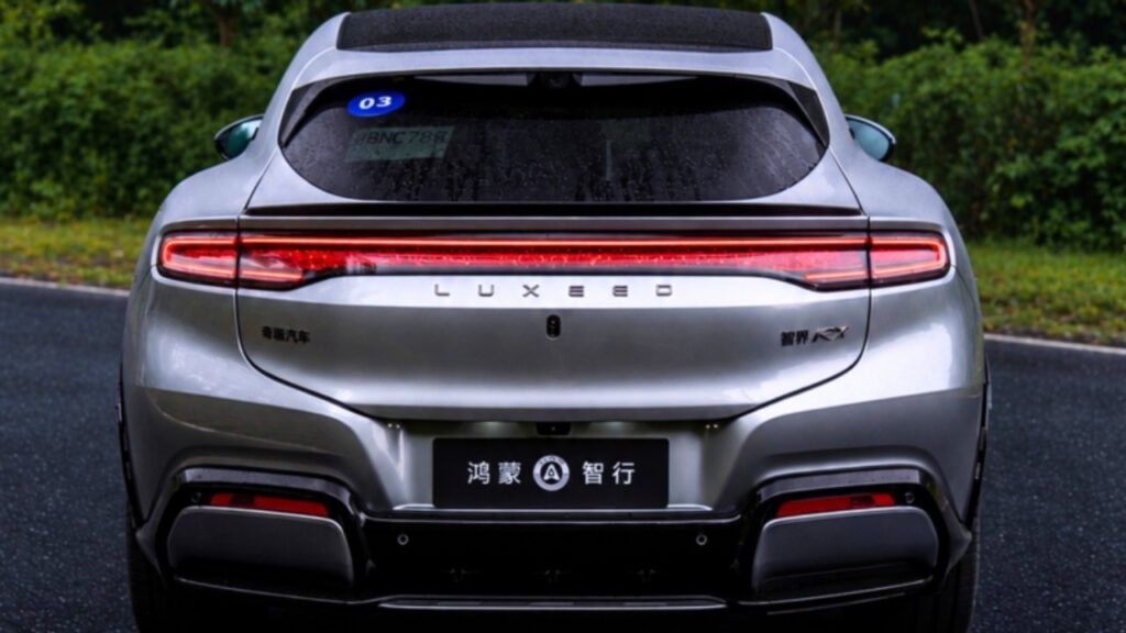 Luxeed RX rear design