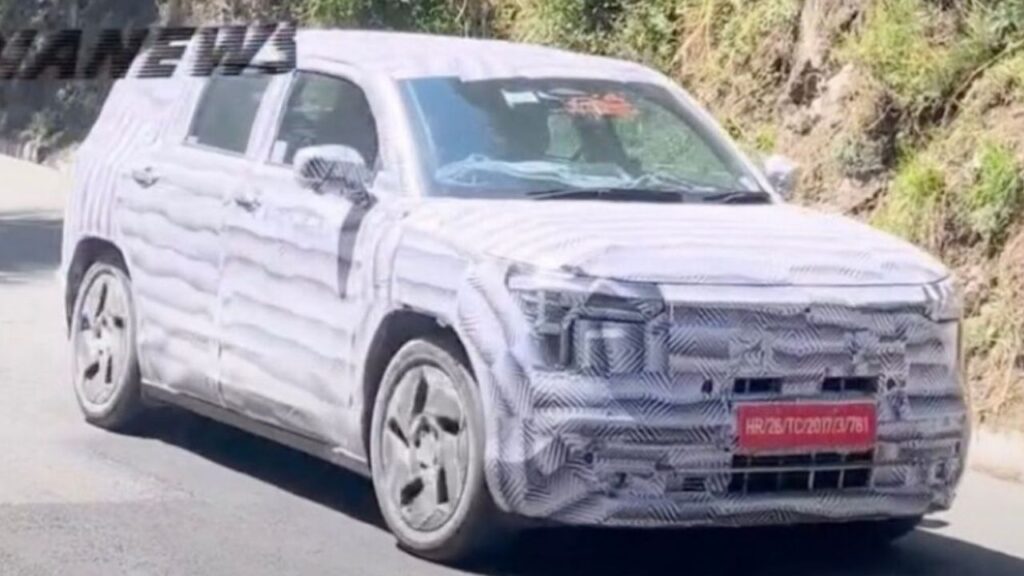 Maruti Suzuki 7-Seater Electric MPV spotted