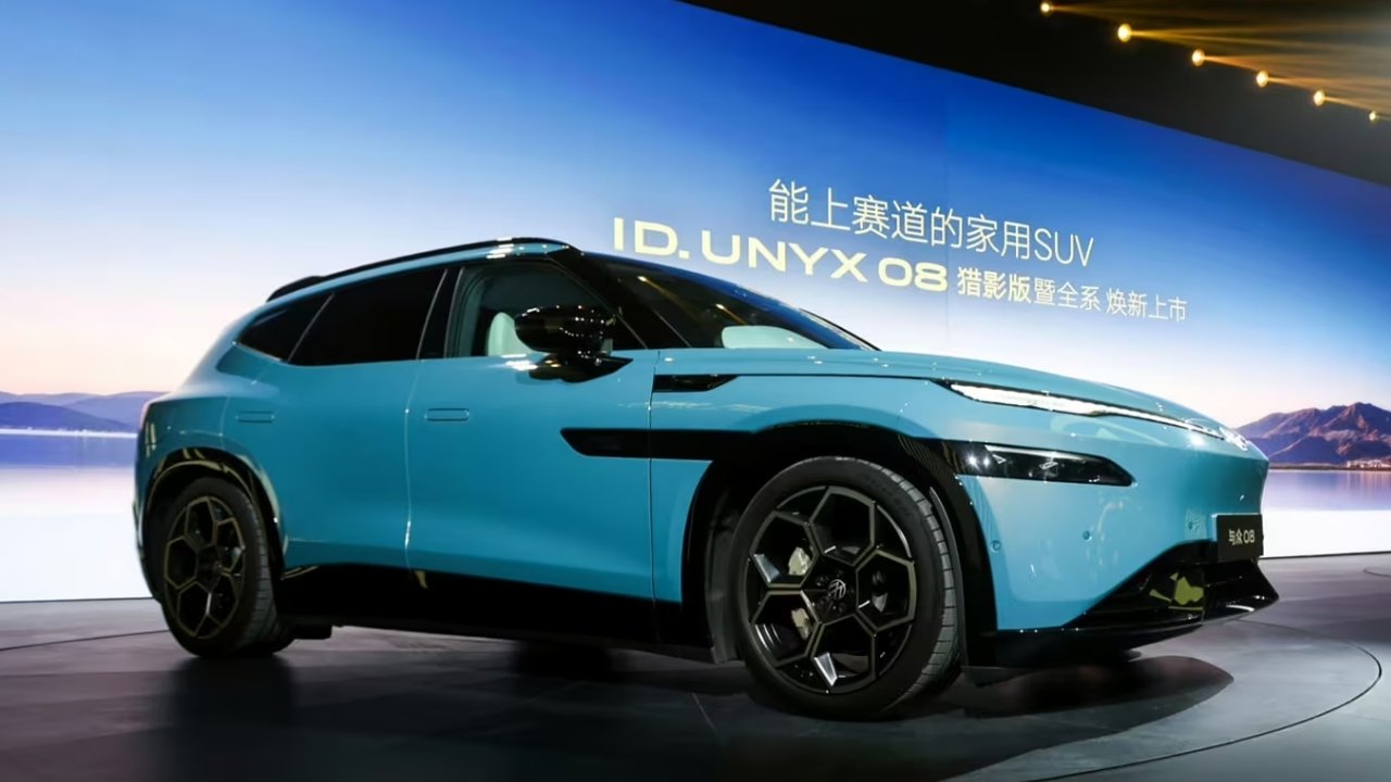 New Volkswagen ID. UNYX 08 SUV Debuts in China With 800V Charging and 370 kW Power
