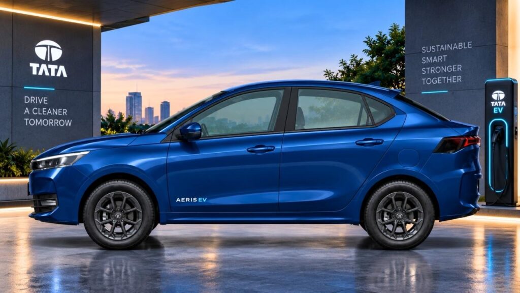 Tata Aeris EV Sidelook