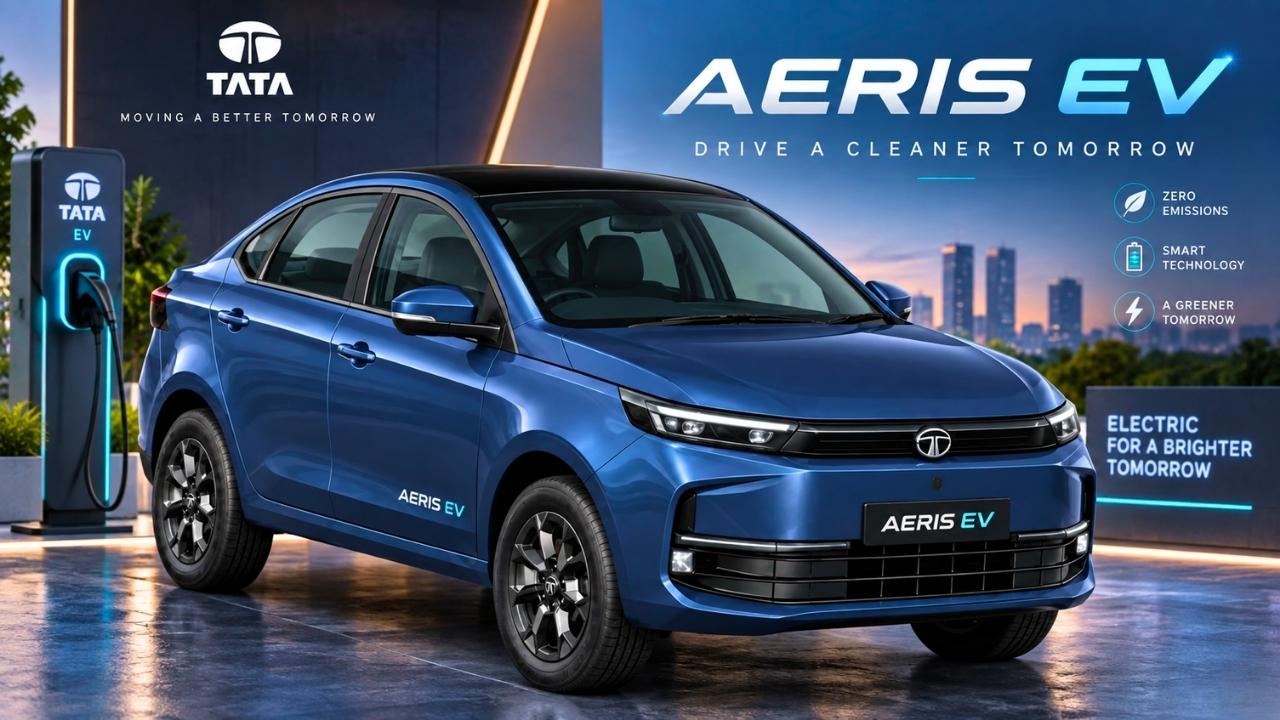Tata Aeris EV Launch Soon – Design, Dimensions, Features and Powertrain Details