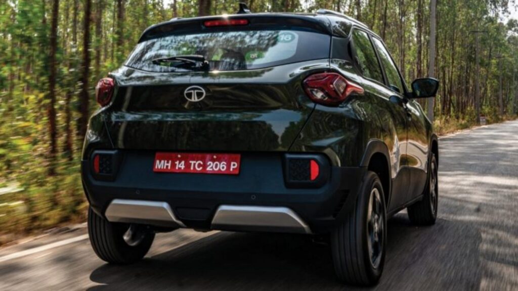 Tata Punch EV rear view