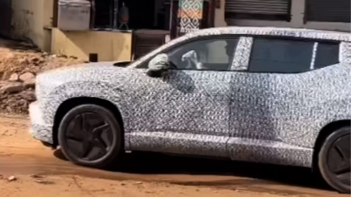 Honda 0 Alpha EV side look spied