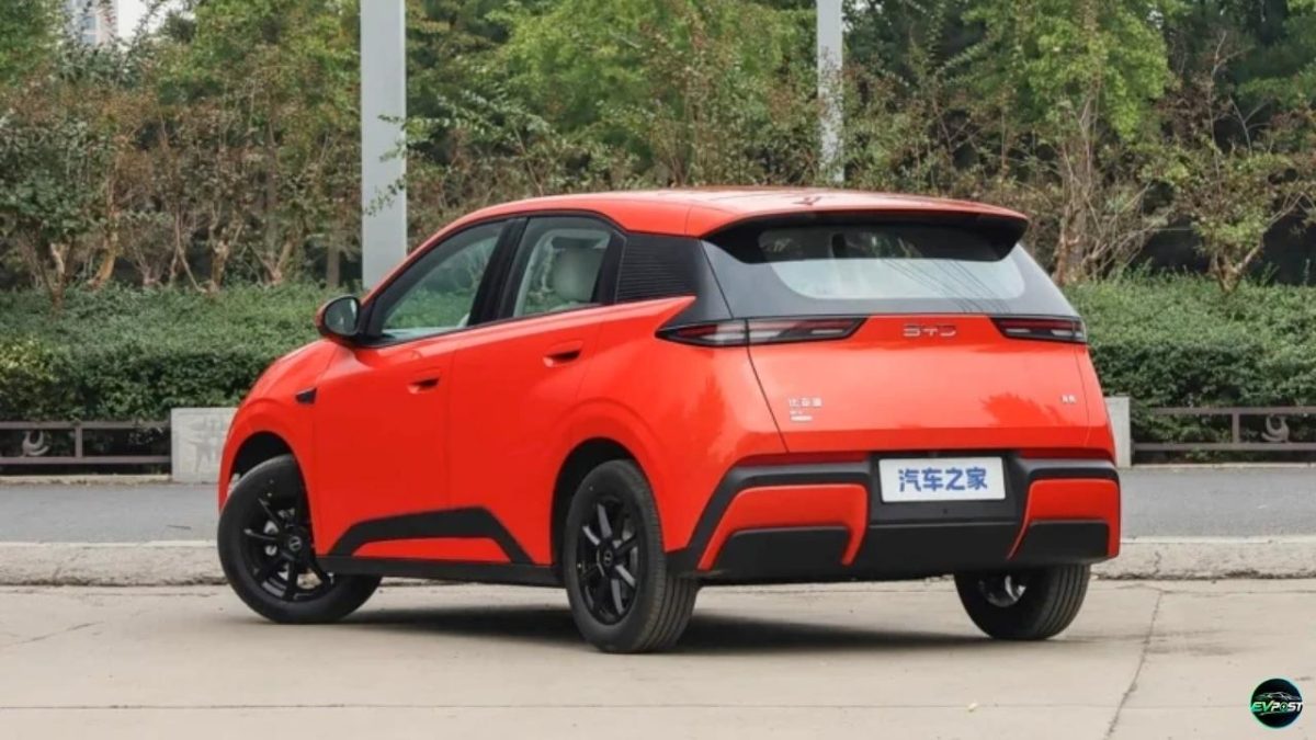 New-Gen BYD Seagull rearlook